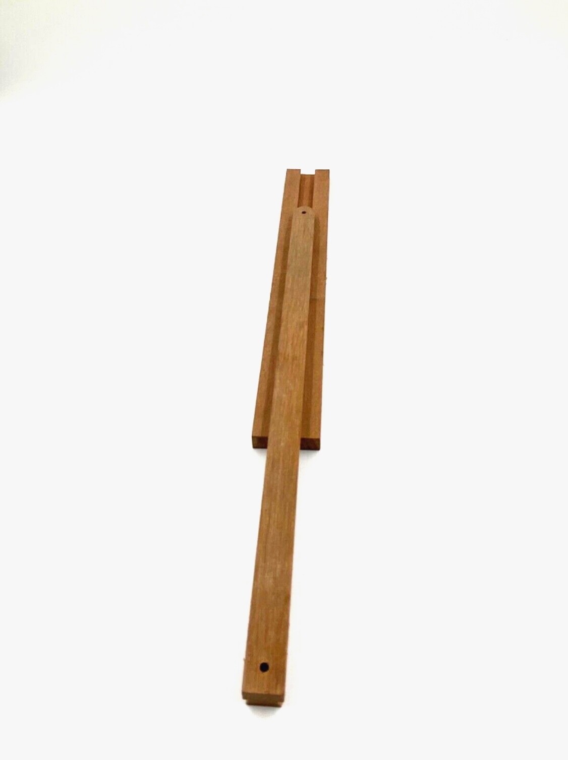 16 INCH MAHOGANY DRAWER SLIDE-WOOD LOT OF 2 NEW CENTER UNDER MOUNT