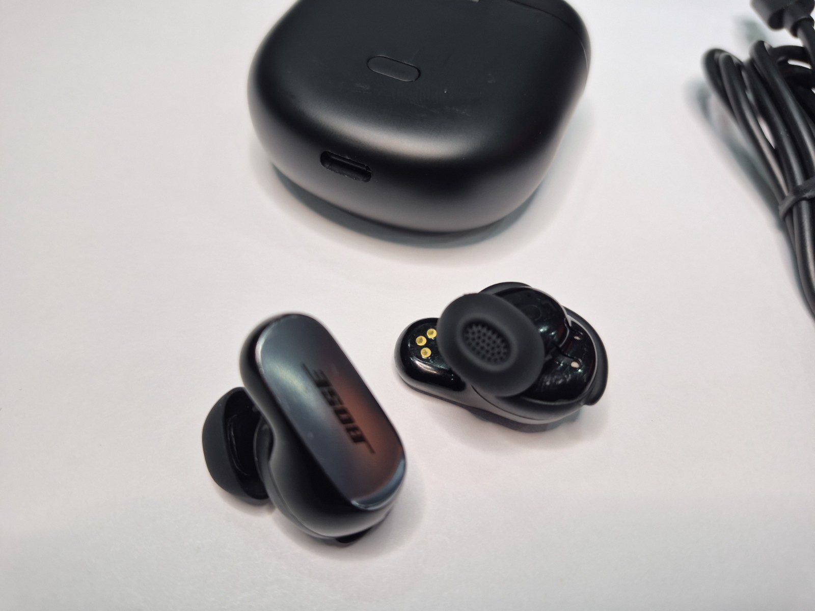 Bose QuietComfort Ultra Wireless Noise Cancelling In-Ear Earbuds - Black
