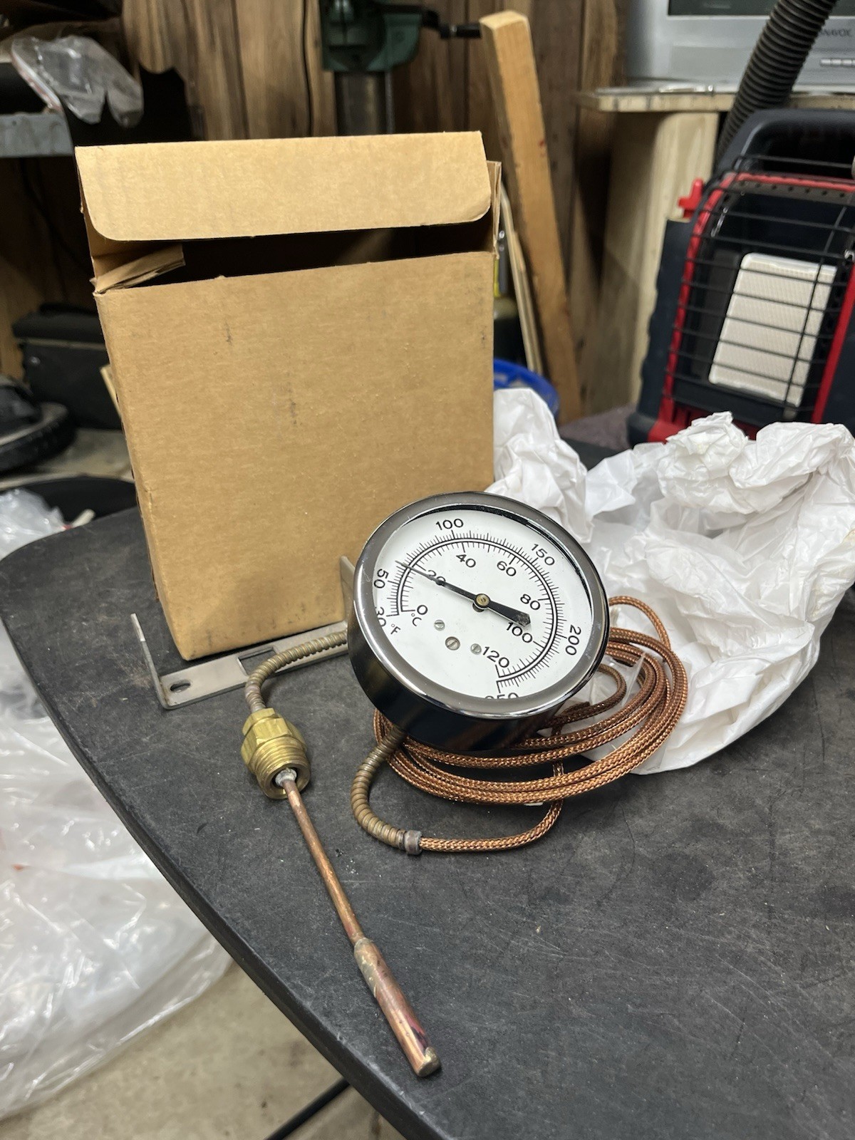 Marshalltown Temperature Gauge 73424-1  NOS