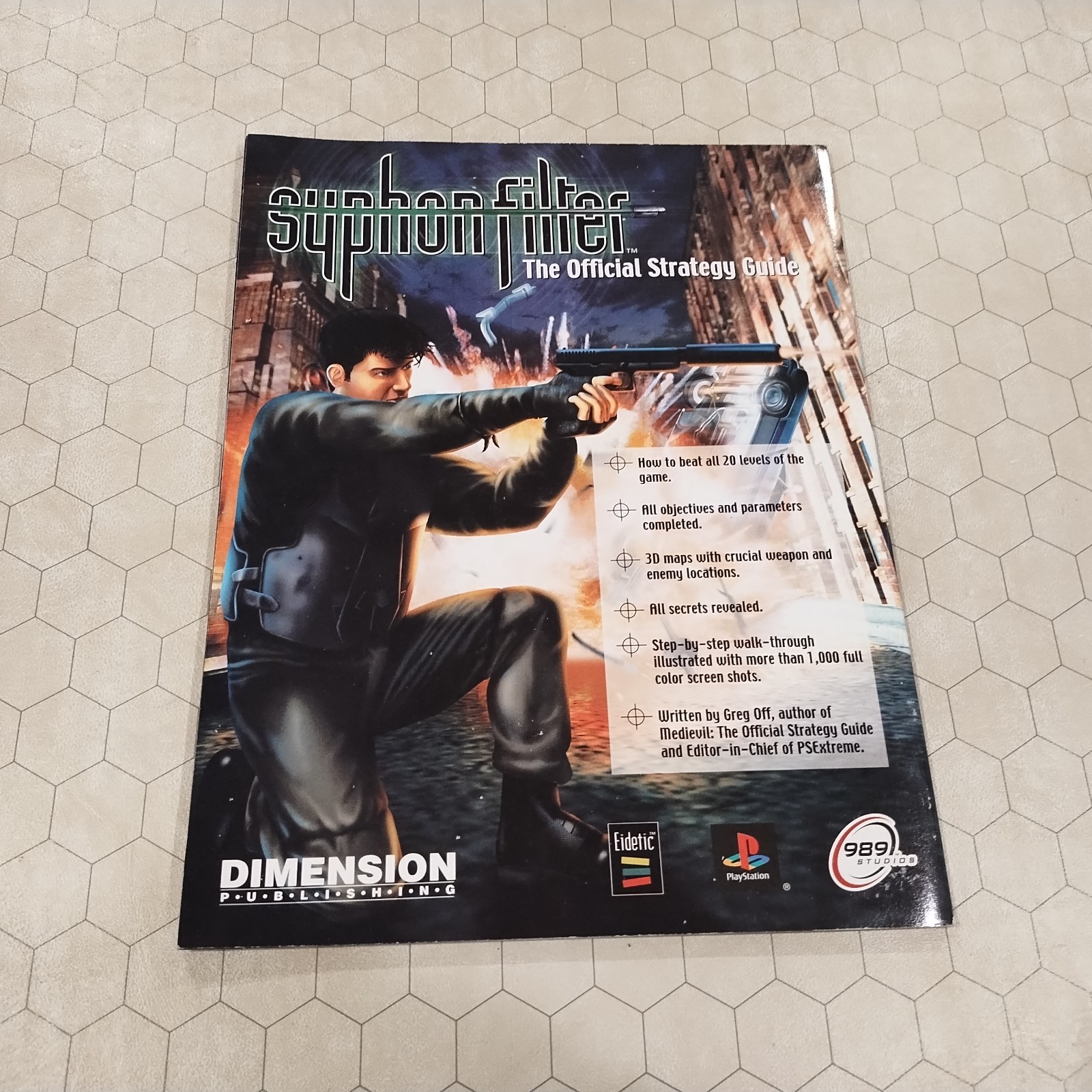 Syphon Filter The Official Strategy Guide, Dimension/989 Studios, 1999