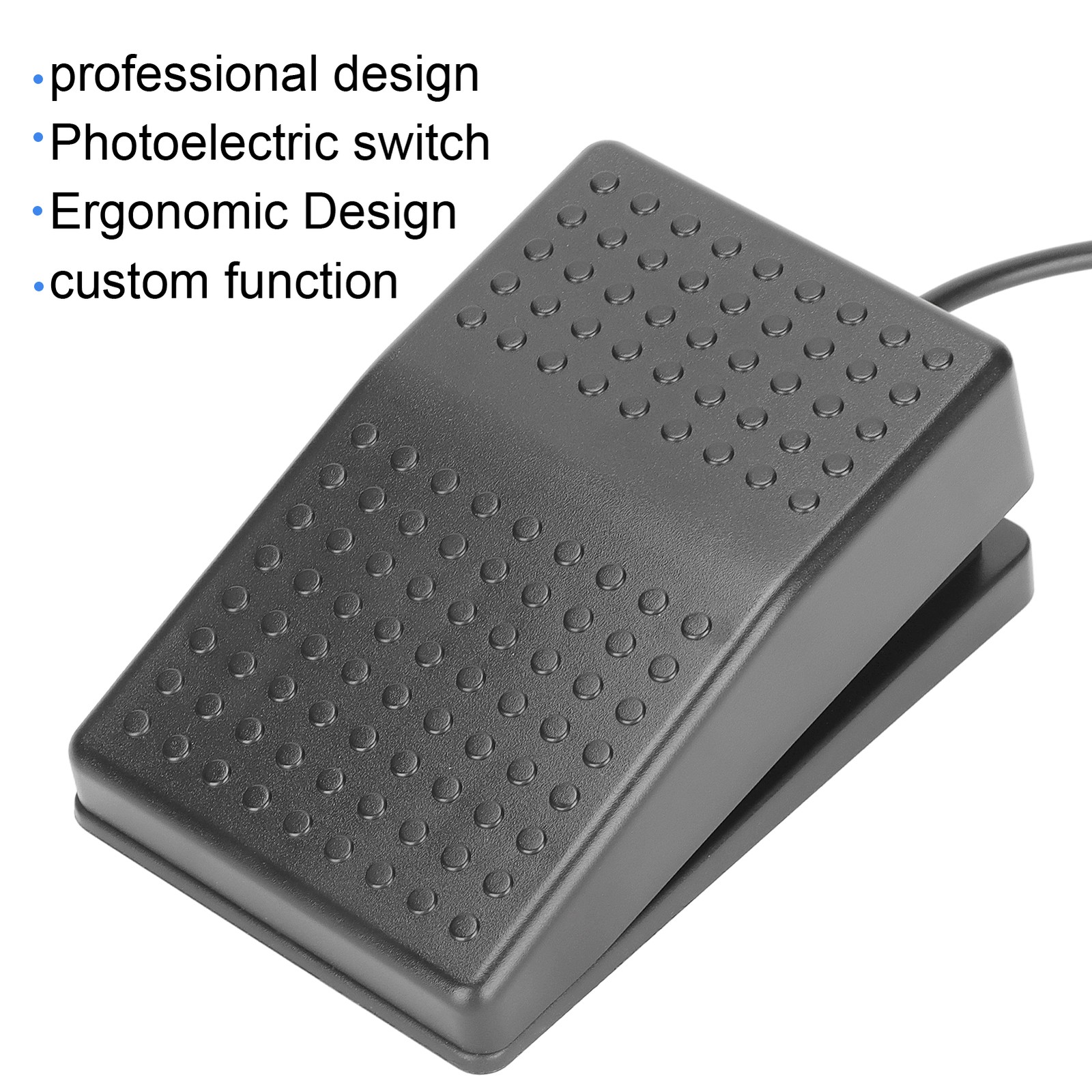 Foot Switch Pedal Sensitive Touch For Instrument Control ABS Easy To Use