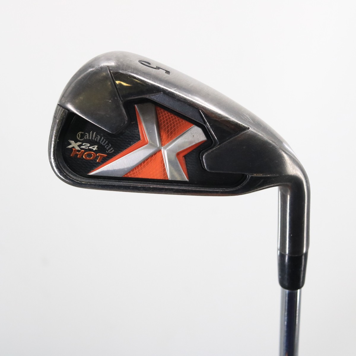 Callaway X-24 Hot Individual 5 Iron Steel Uniflex Right-Hand 1" Over C-153389