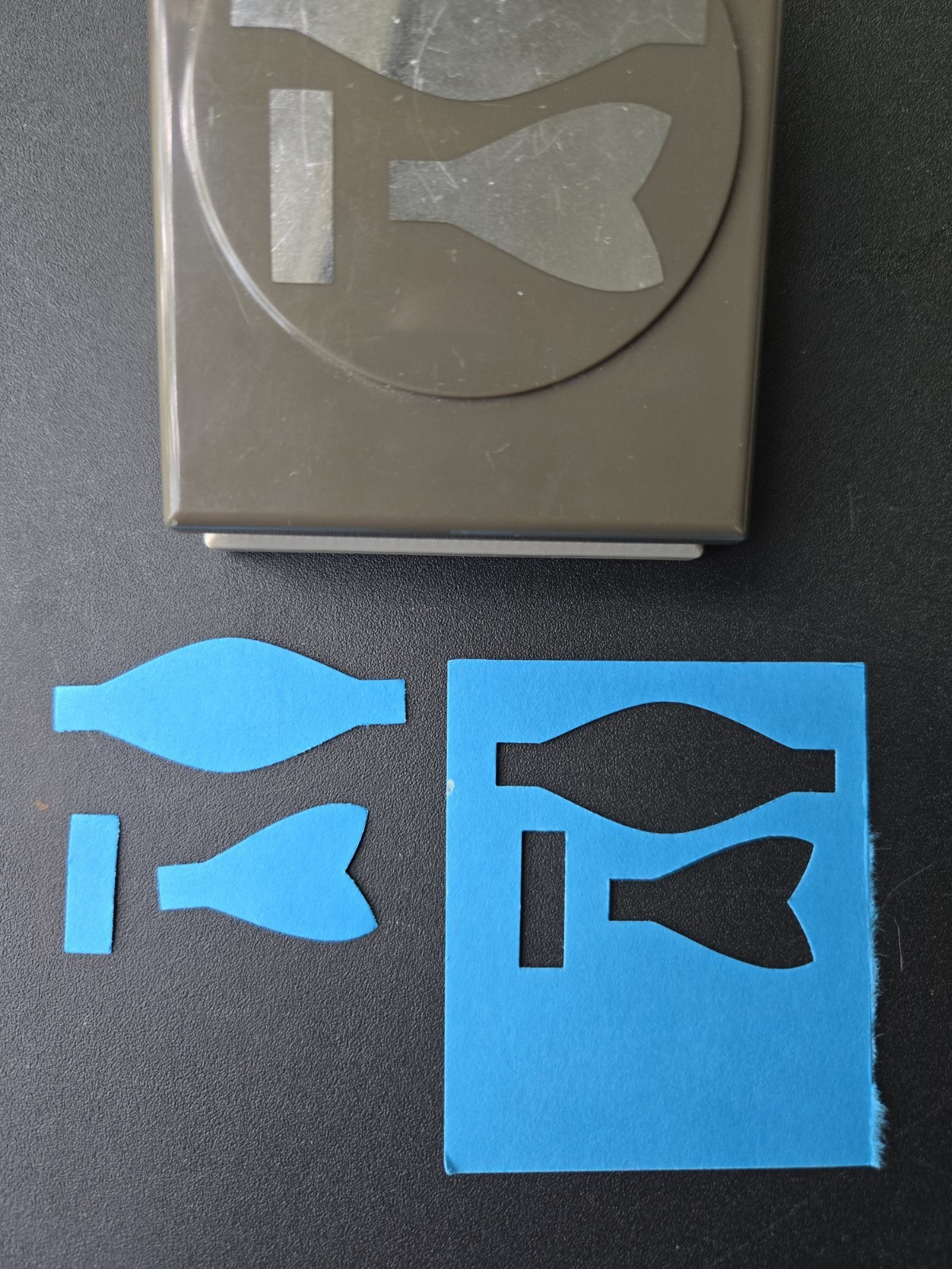 Stampin Up Bow Builder Flat Lock Punch Retired