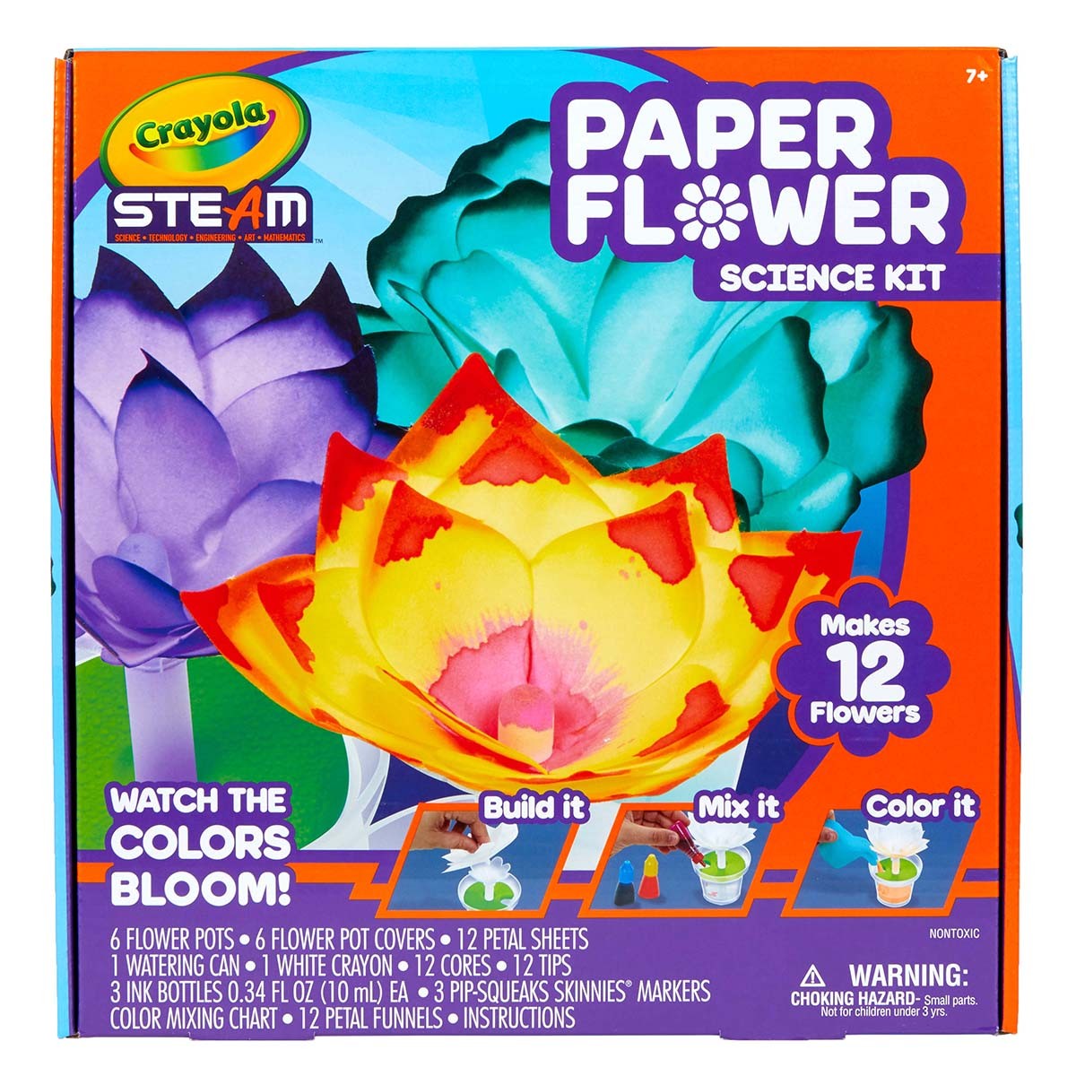 Crayola® STEAM: Paper Flower Science kit