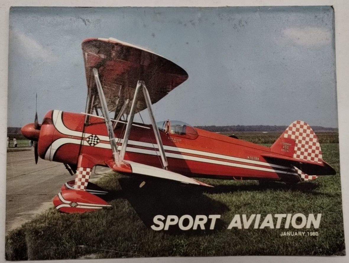Sport Aviation Magazine January 1980 Volume 29/Number 1 -Original