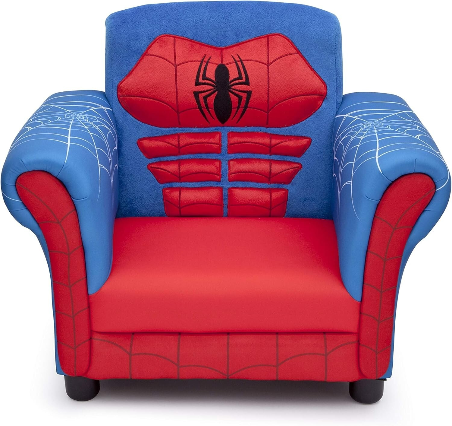 Upholstered Chair, Marvel Spider Man (Blue, Red)