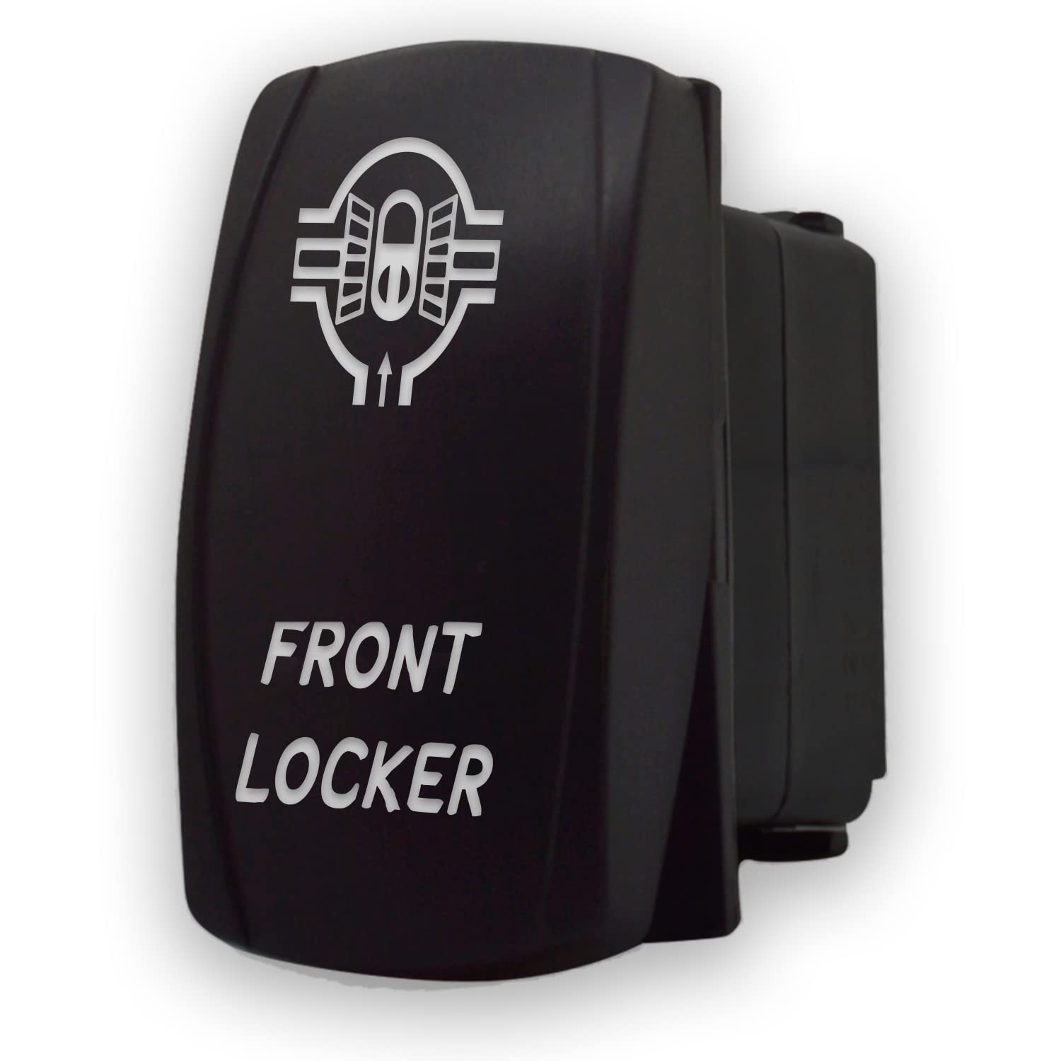 Blue Front Locker Toggle Rocker Switch ONOff DPST 5Pin 20A 12V Marine Auto