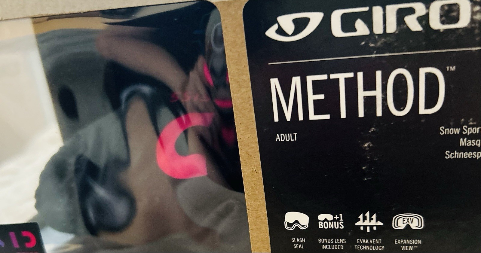Giro Method Snow Goggles + Extra Lens