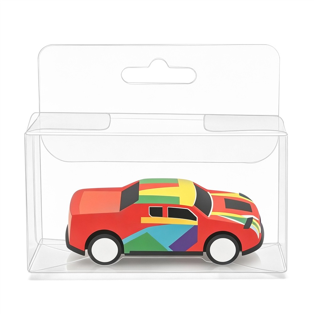 50PCS Wall Hanging Display Case Storage Box Protector For 1:64 Scale Diecast Car