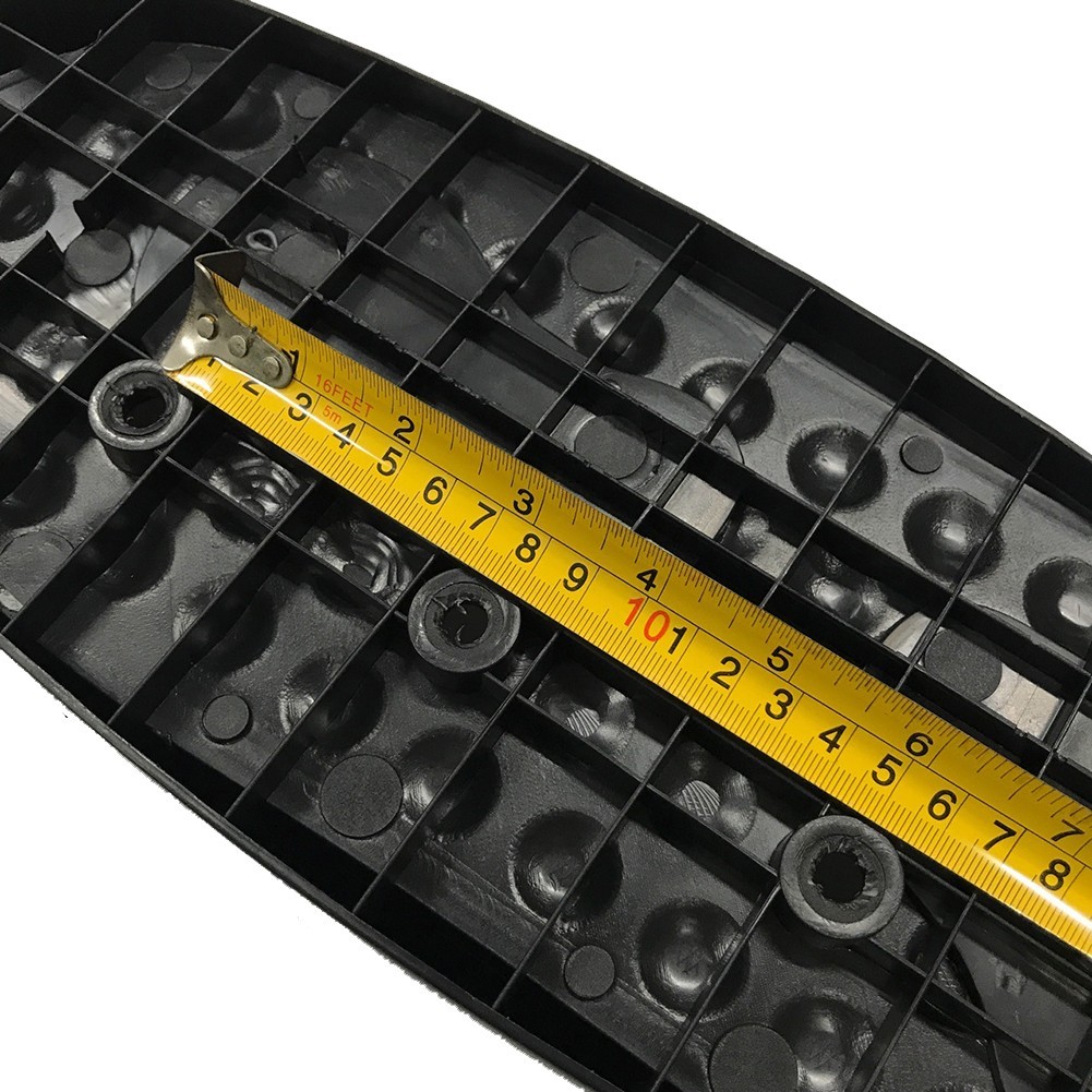 Sleek Black Design Elliptical Machine Footpedal Set Compatible with All