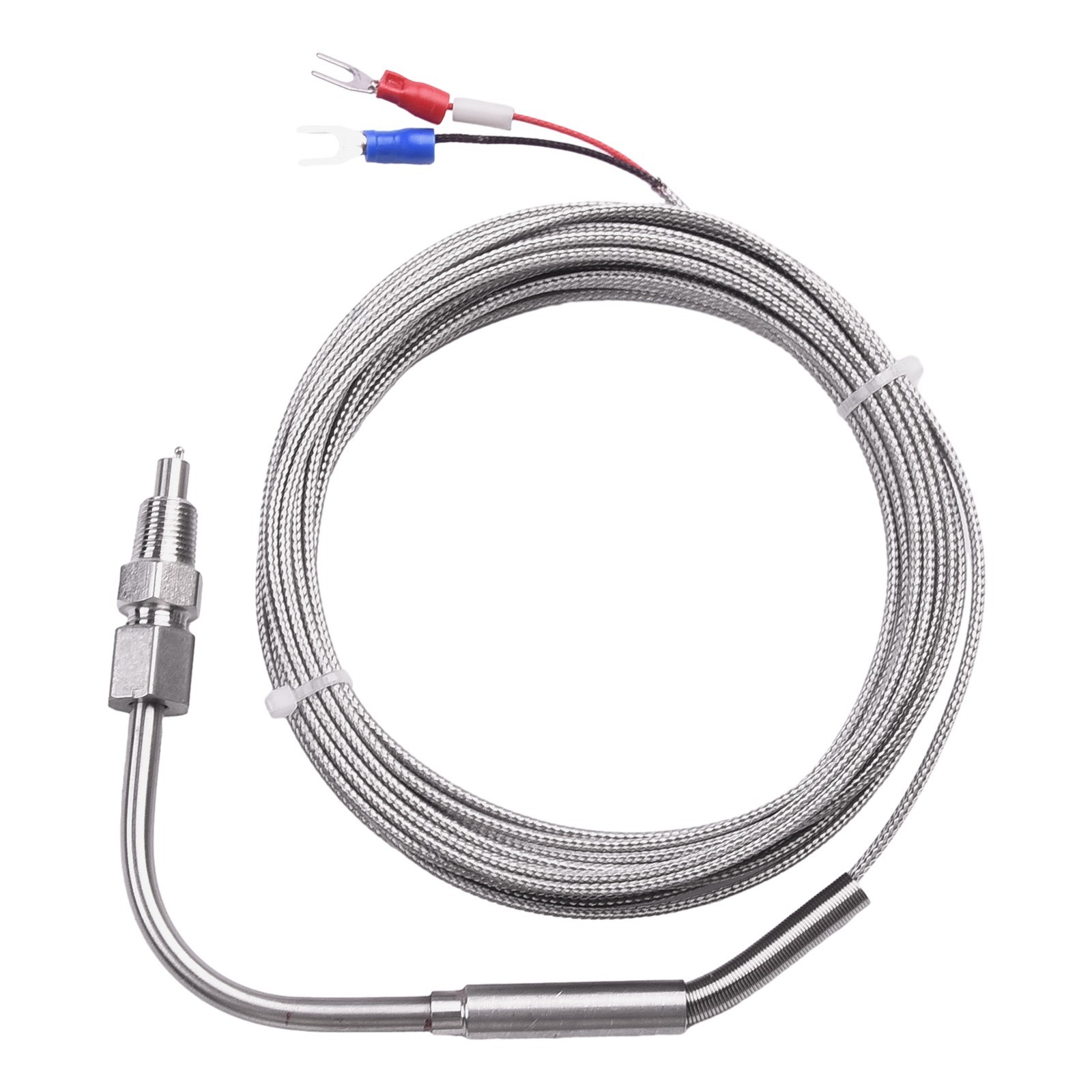K Type Thermocouple Temp Probe Temperature Sensors Thermocouple 1/8" NPT