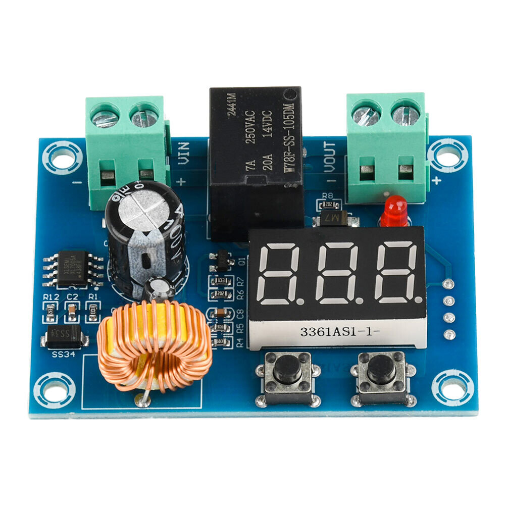 6PCS XH-M609 DC Voltage Protection Module Low Voltage Disconnect Switch Cut off