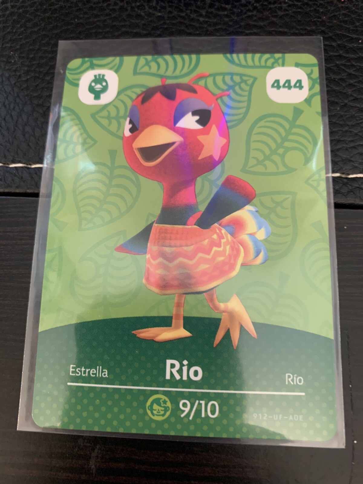 Authentic Animal Crossing Amiibo Card Series 5 Rio 444 NEVER SCANNED (MINT!)