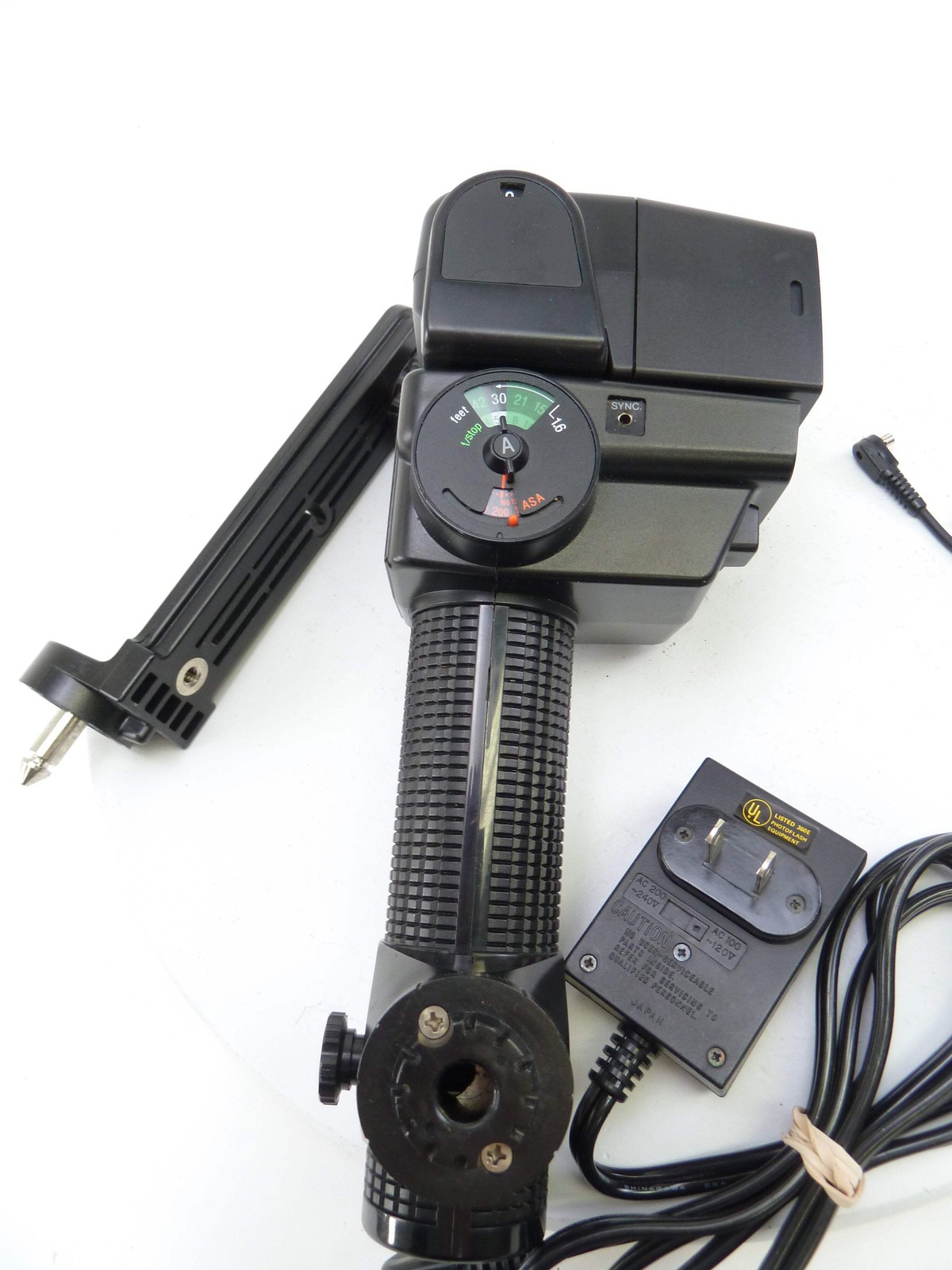 Sunpak 522 Handle Mount Thyristor Flash