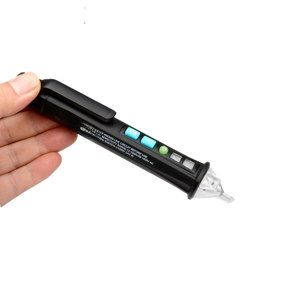 Non Contact Voltage Tester Pen for Live Neutral Wire Identification with Alarm