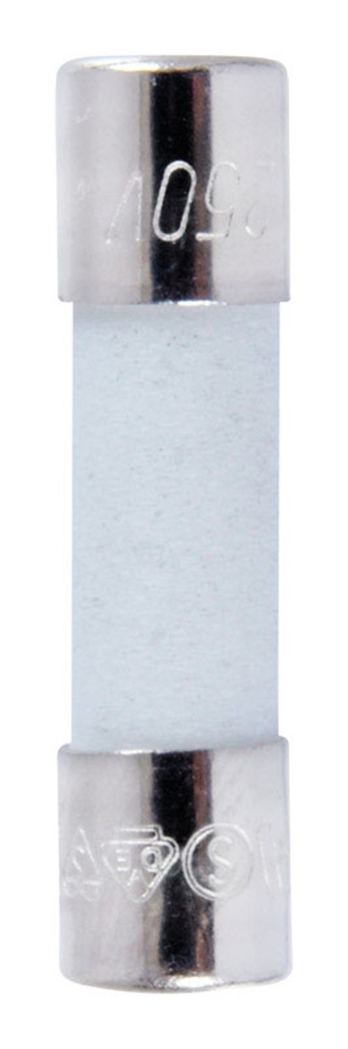 Jandorf 60717 1.25A 250V Ceramic Cartridge Fast-Acting Fuse 5 Dia. x 20 L mm.
