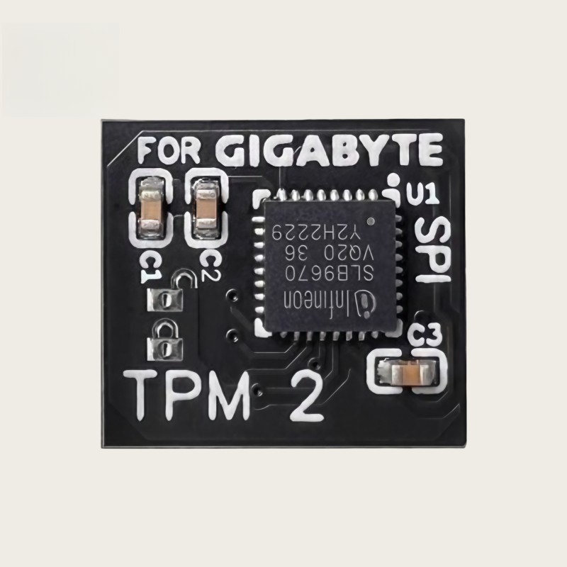 GIGABYTE SPI TPM Module (12 Pin 12-1) SPI TPM 2.0 Trusted Platform Free Shipping