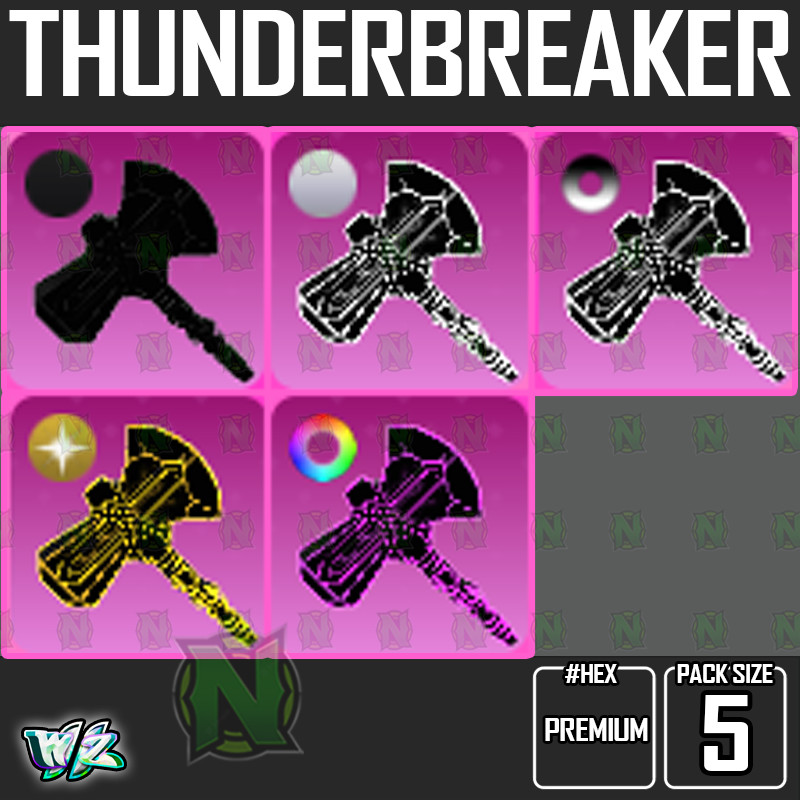 World Zero WZ - 5 PACK - THUNDERBREAKER MOUNT