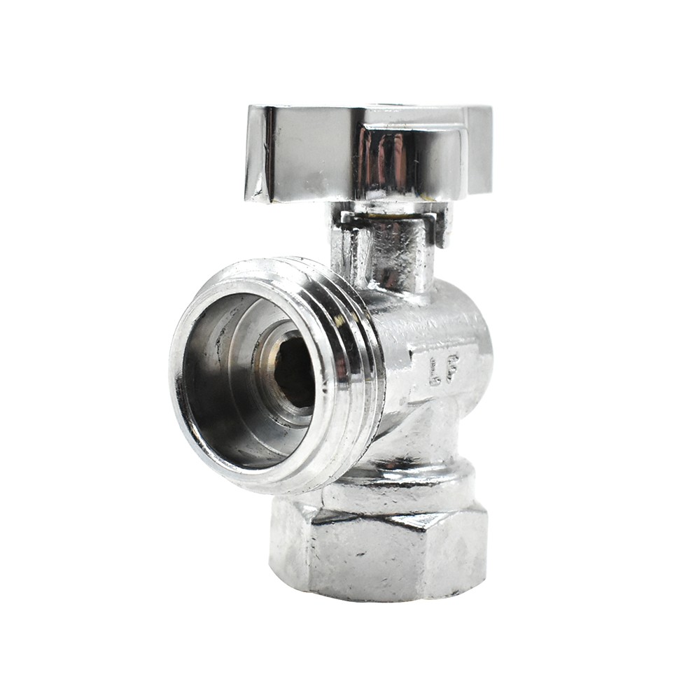 9415102 5/8 Inch Comp x 3/4 Inch Male Ght x 1/4 Inch Turn Washing Machine Valve