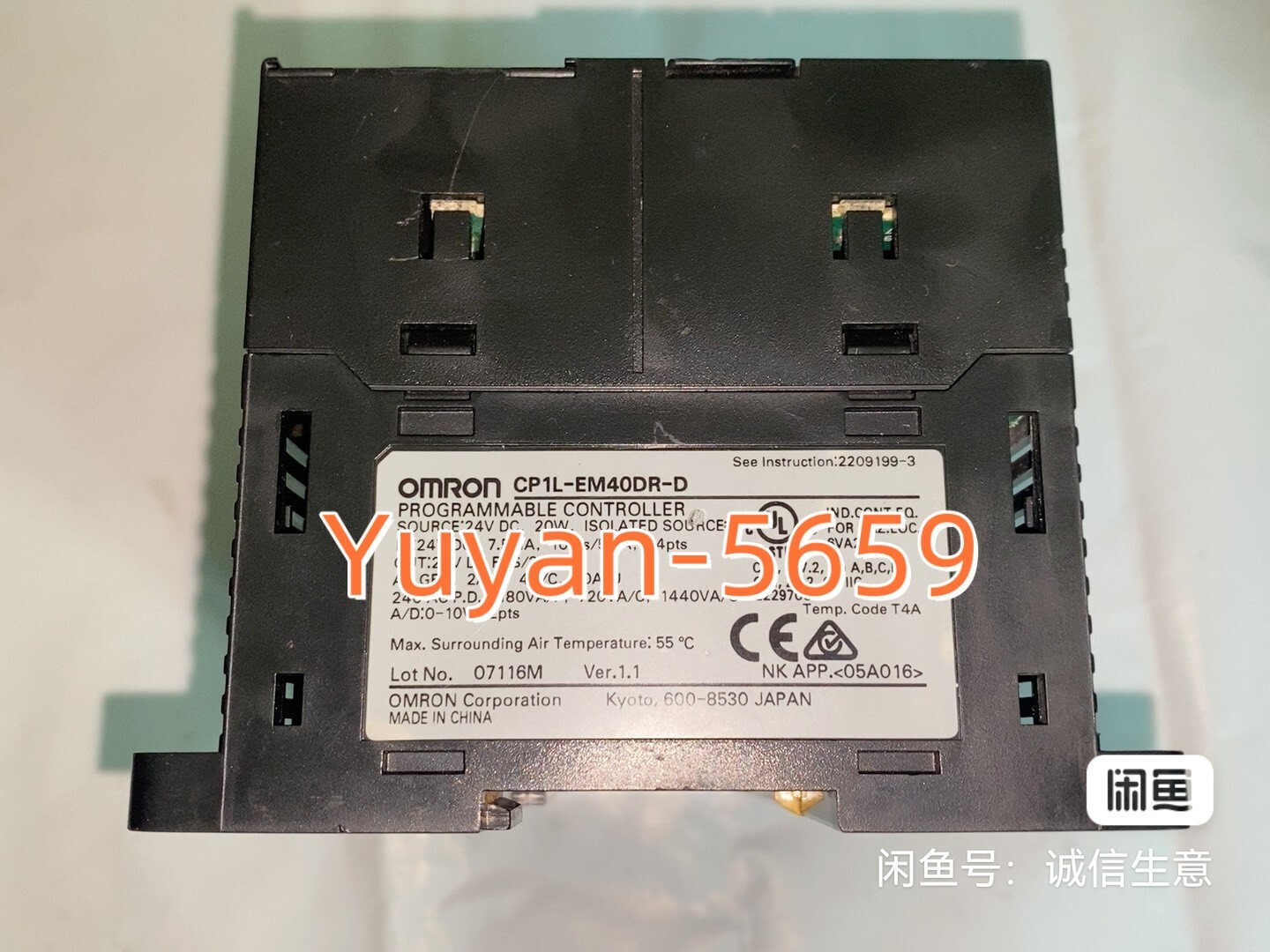 1 PC USED TEST OK CP1L-EM40DR-D PLC Module #B1943H CL