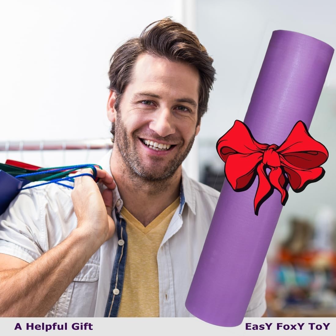 Personal Massage Roller - 4″ Medium-Hard EVA Foam for Effective Pain Management