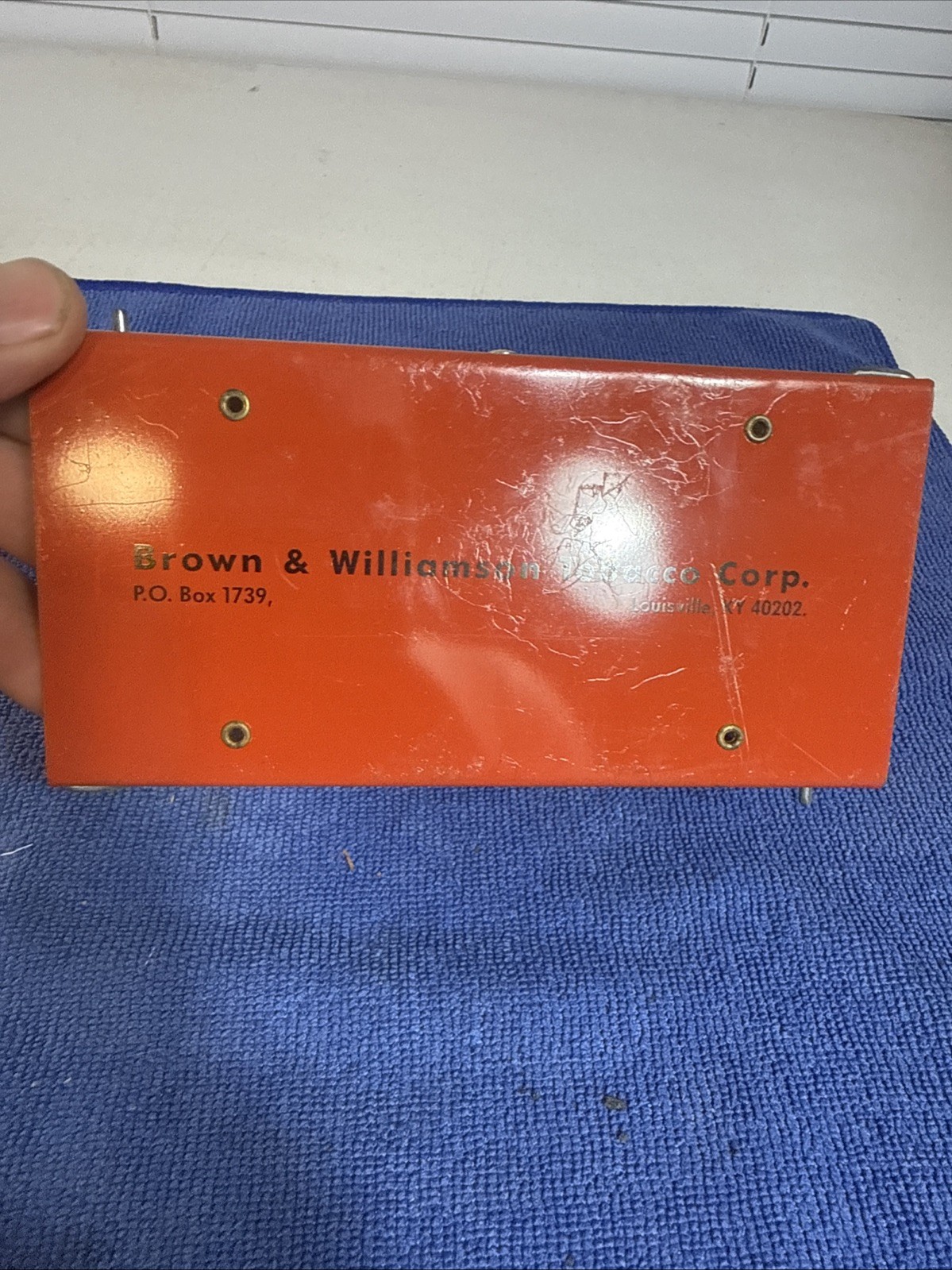 Vintage Brown and Williamson Cigarette Rolling Machine - EXCELLENT CONDITION!!