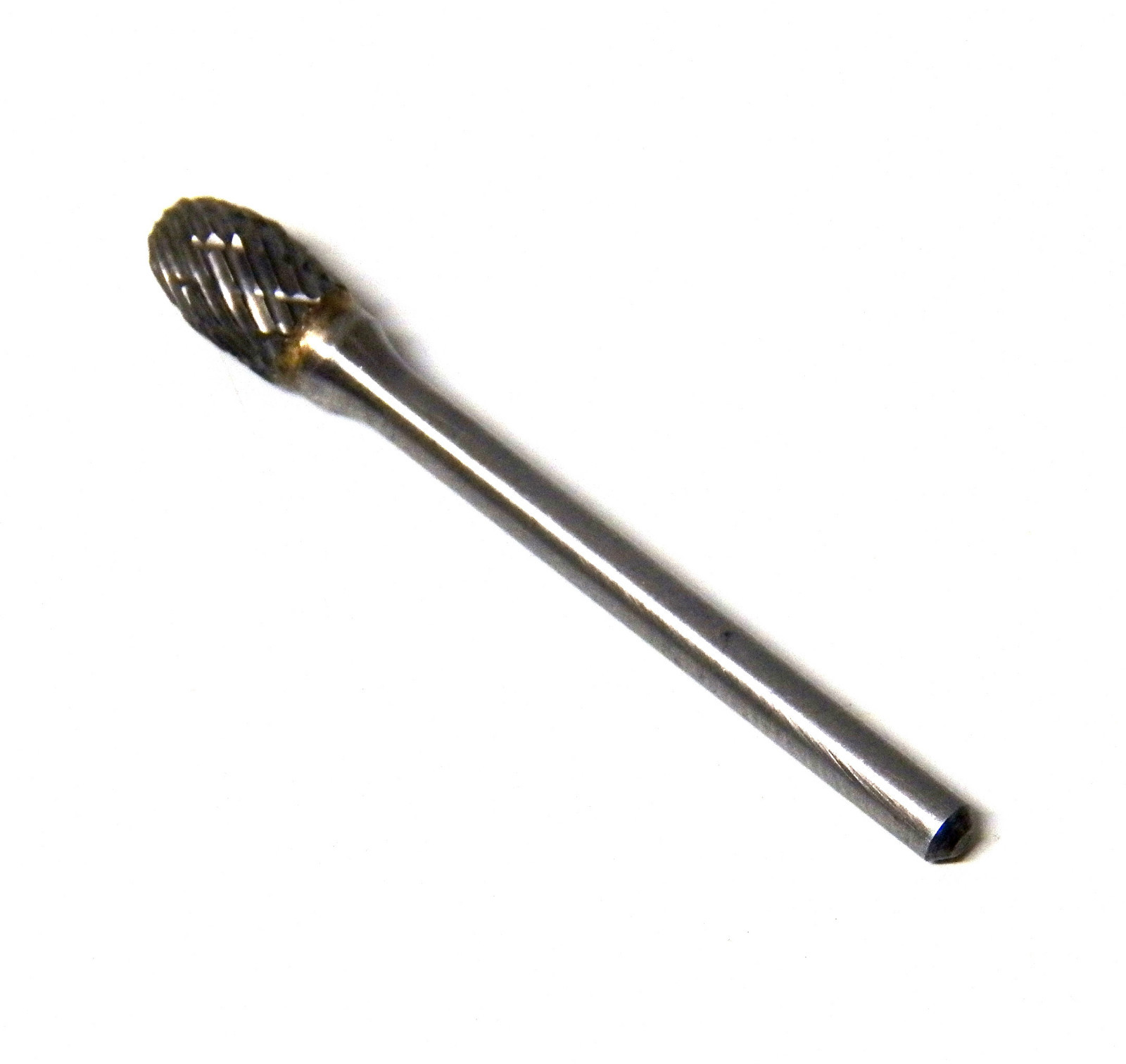 Carbide 1/8" Shank Double Cut Oval Rotary Burr File Tool USA Made .......(1-4-5)