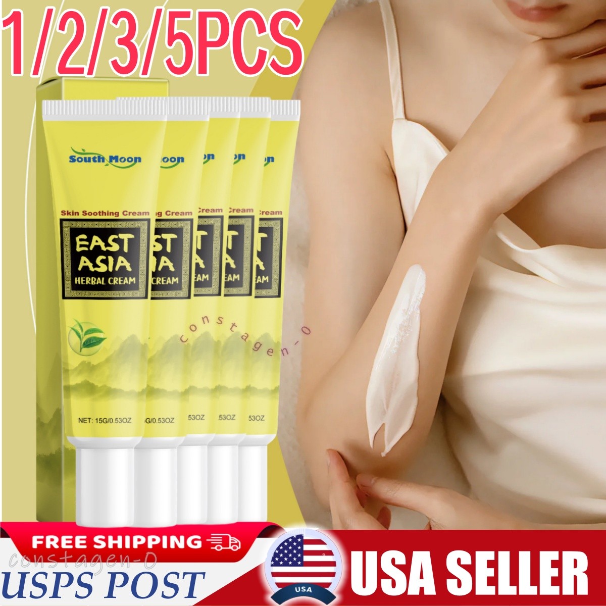 Smiles and Joys Herbal Cream, East Asian Natural Herbal Cream Ointment Soothing