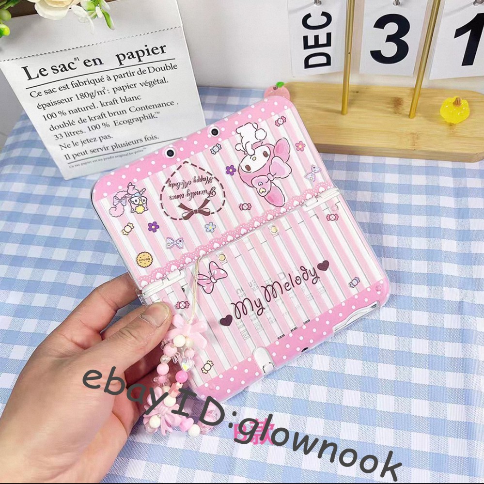 Hot Sanrio My Melody Nintendo series Cover Plate Faceplate Kawaii Pink Dots Case