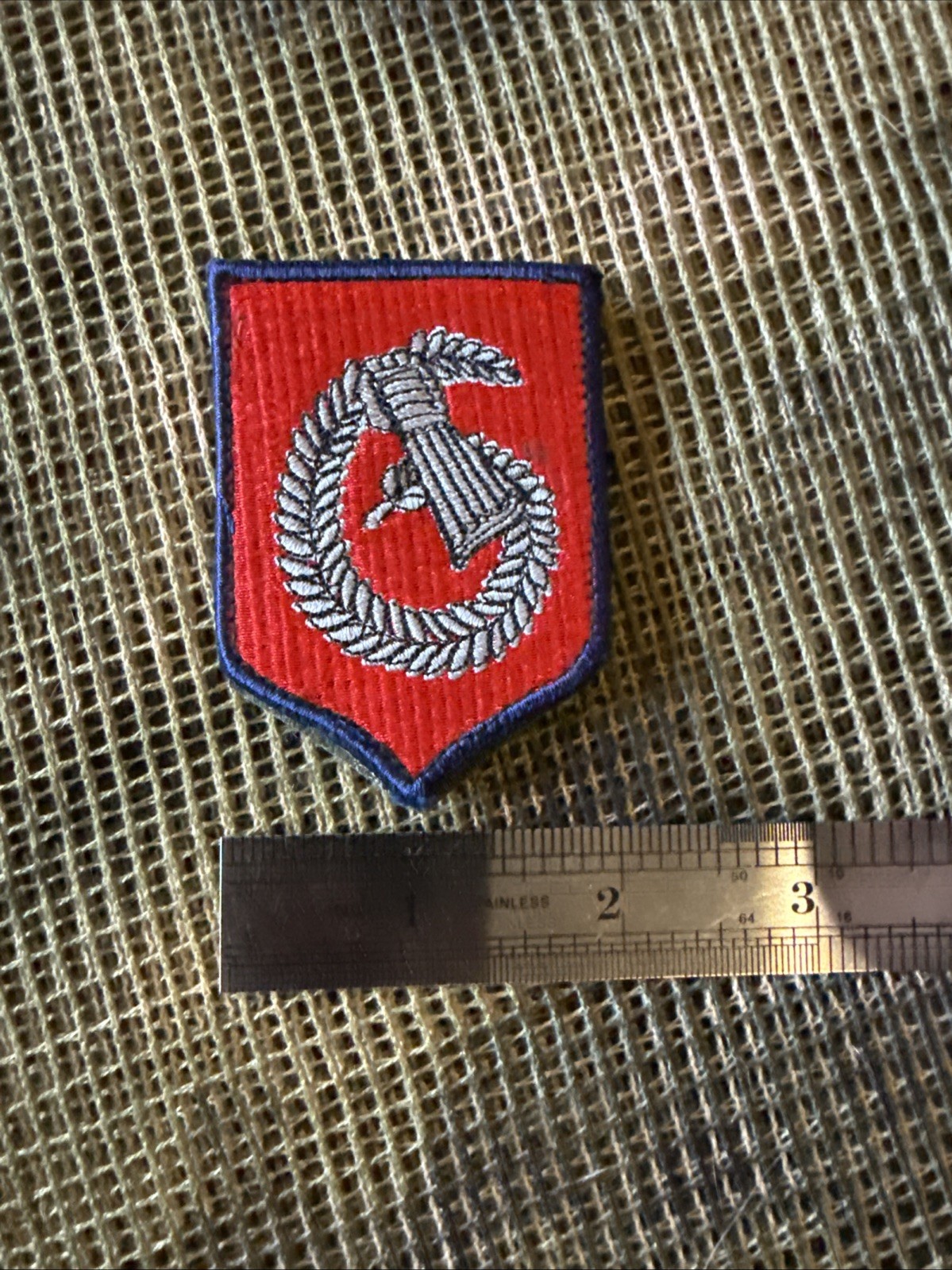 French Foreign Legion 6th Light Armored Afgan War Patch