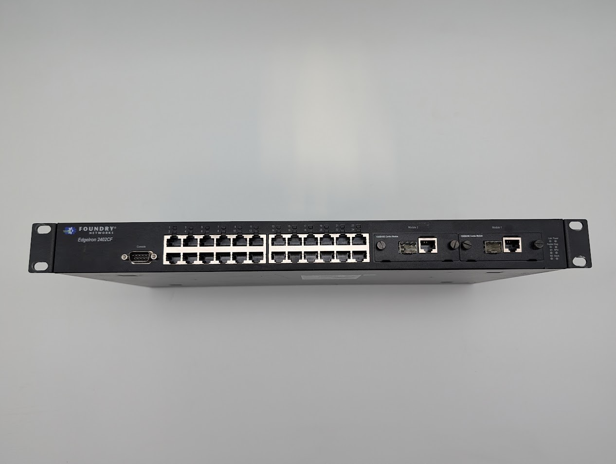 Foundry Networks EdgeIron 2402CF 24 Port Switch