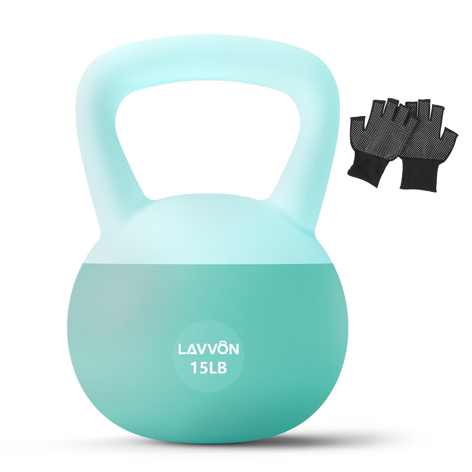 Soft Kettlebell - Cushioned Impact-Resistant Base and Anti-Slip, Kettle bell ...