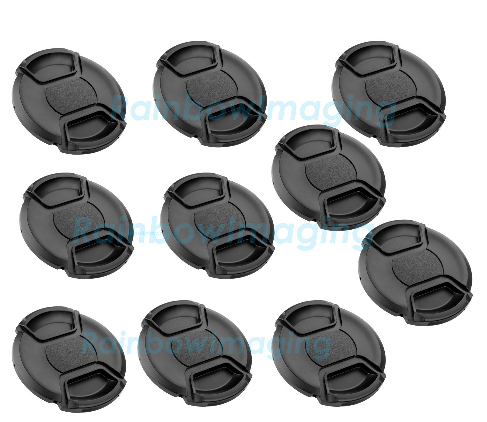 (10 Pcs) 40.5mm Snap-On Lens Cap for Canon Nikon Sony Pentax Fujifilm Lense