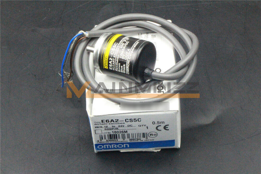 1PCS New OMRON E6A2CS5C E6A2-CS5C 500P/R Rotary Encoder