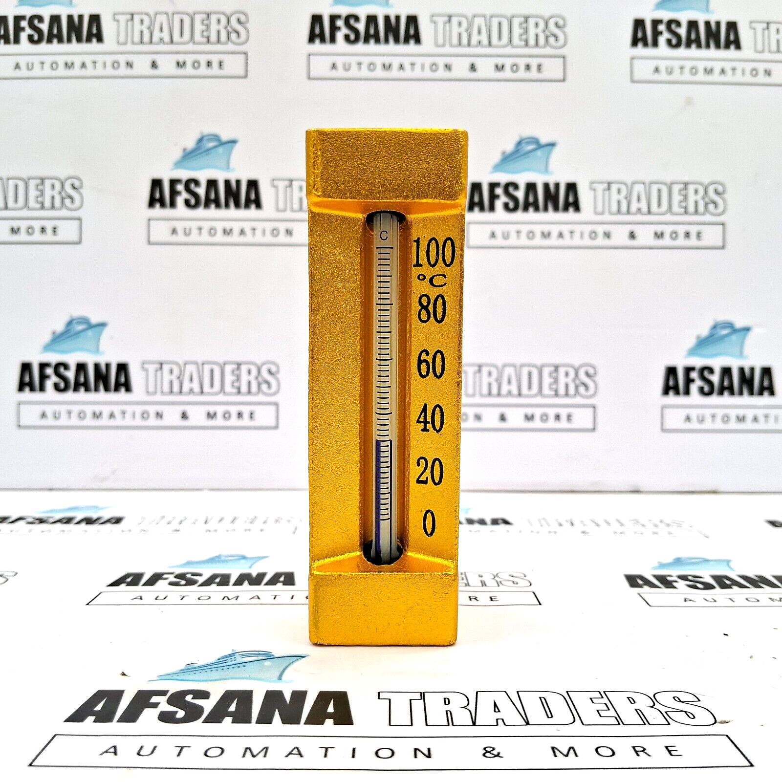 V-LINE INDUSTRIAL ANGLE TYPE 110*40MM THERMOMETER 0 TO 100°C