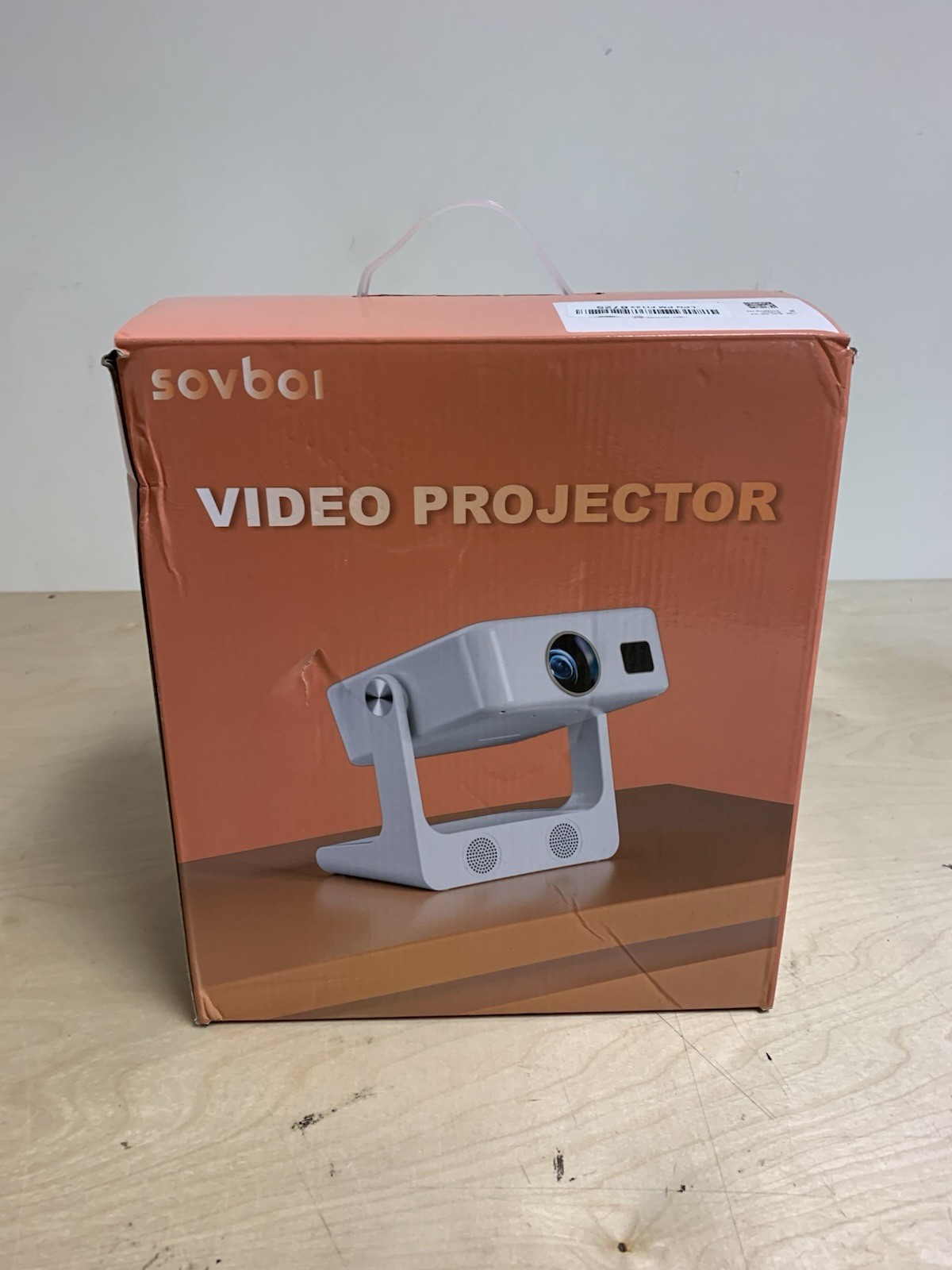 Sovboi Video Projector S61 Pro, Google Tv OS, 1080P Full HD, Open Box