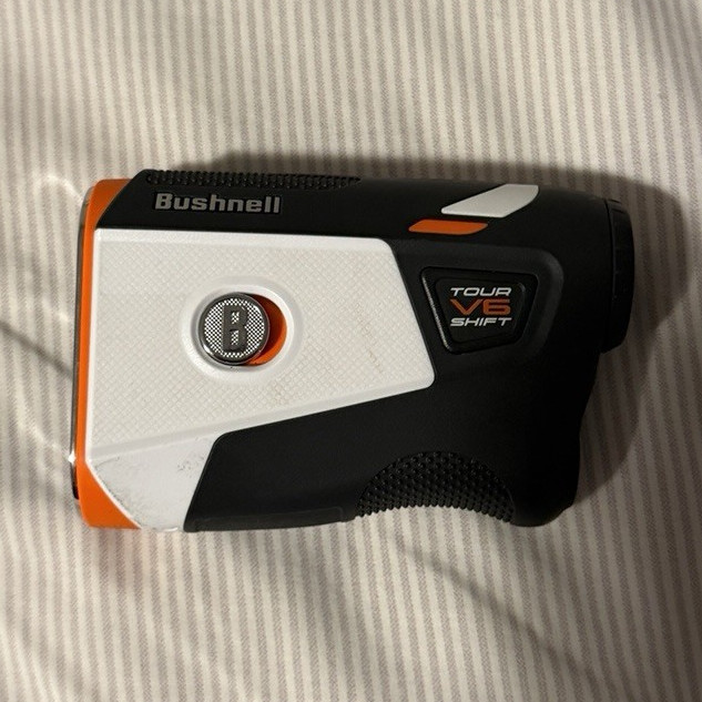 Bushnell Tour V6 Shift Golf Laser Rangefinder Slope Switch Black/White/Orange