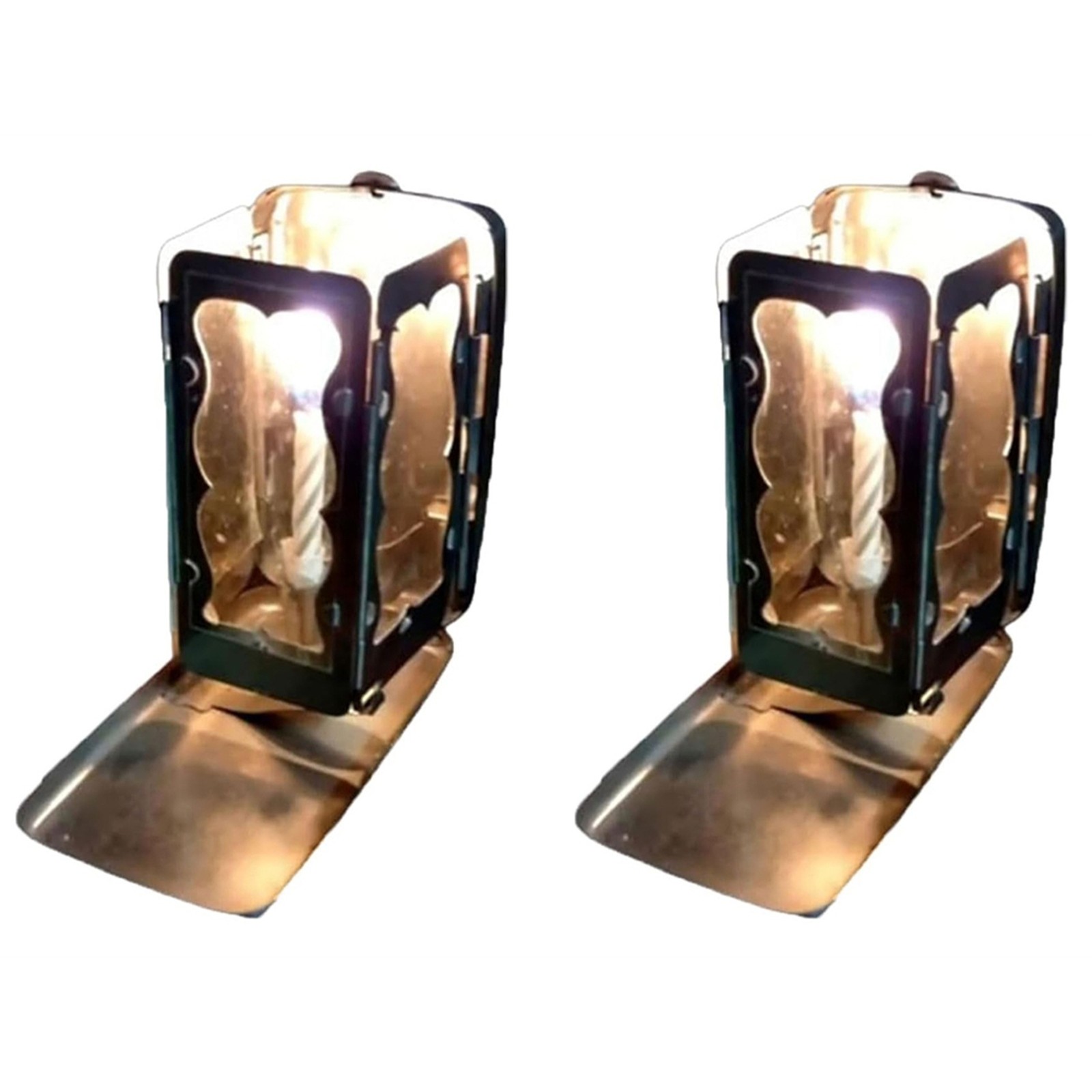 2X Collapsible Pocket Candle Lantern, Pocket Candle Lantern, Coll8484