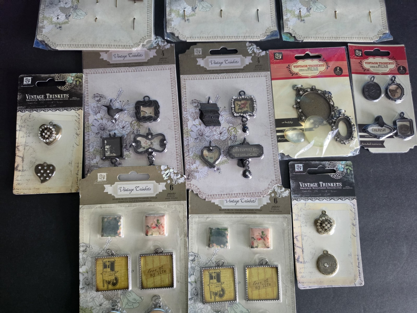 Prima Marketing Vintage Trinkets Lot