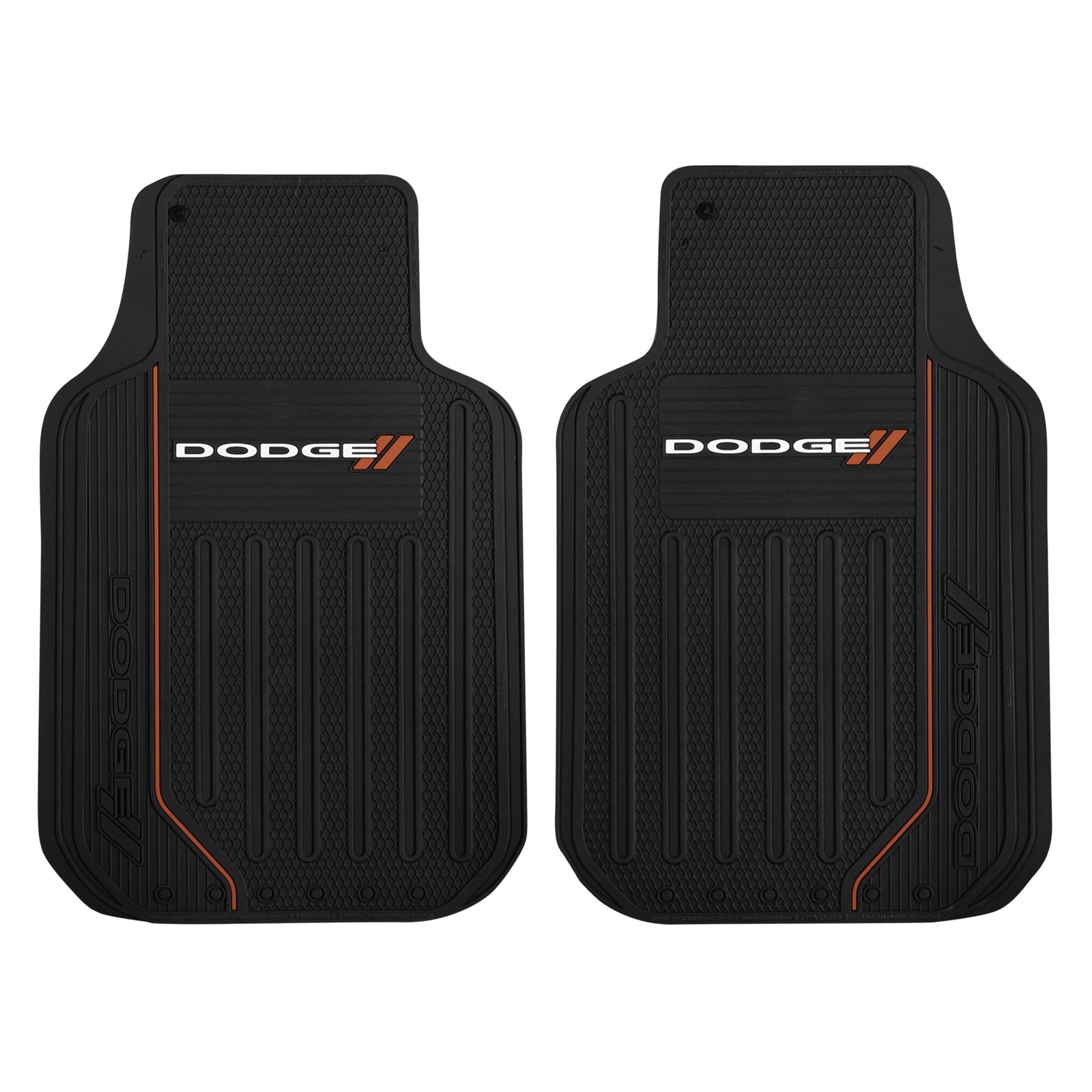 Plasticolor Elite 'Dodge' Automotive Floor Mat Set, (001468R01), Black