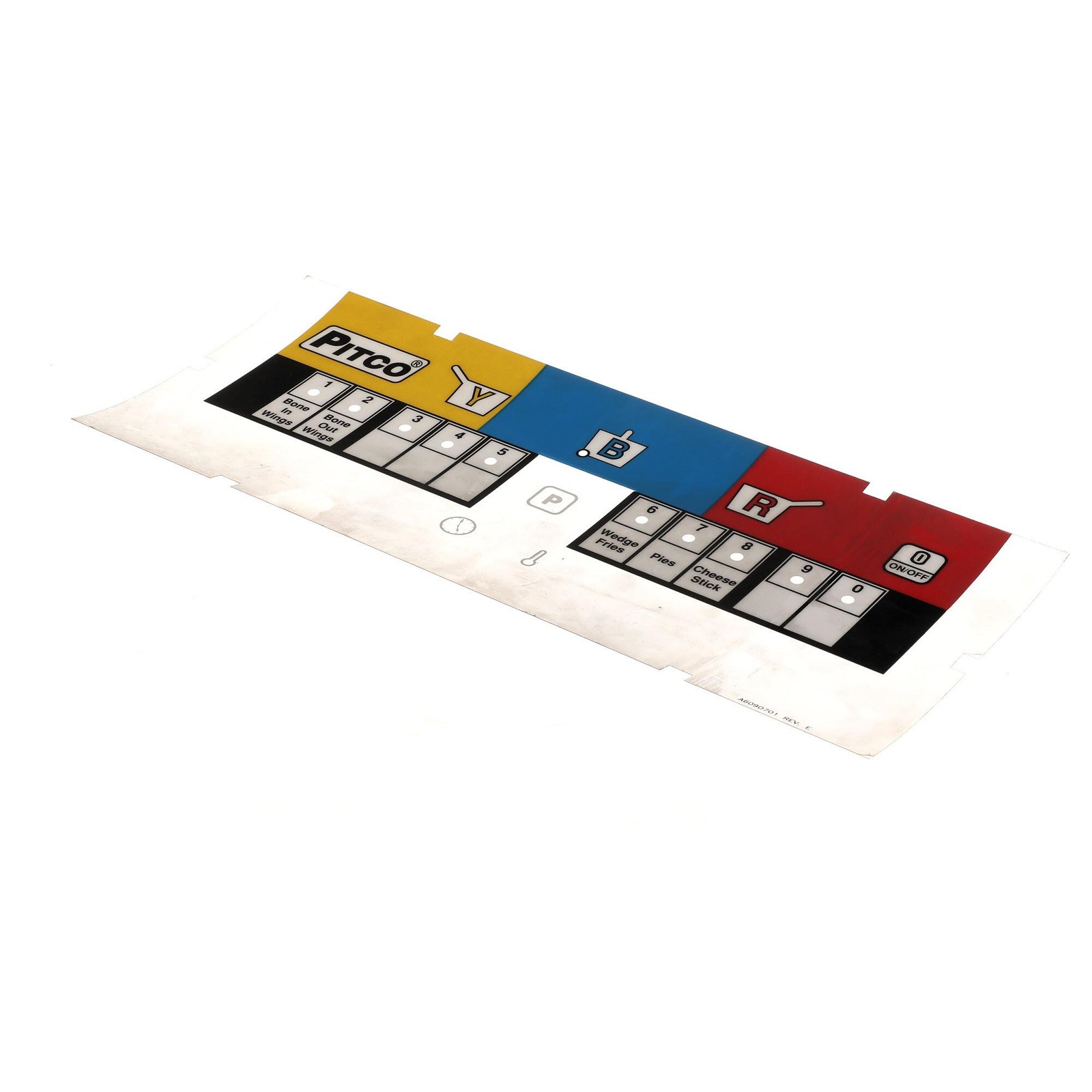 Pitco Label,Ovrlay Wingstreet Sg A6090701 - Genuine OEM Replacement Part