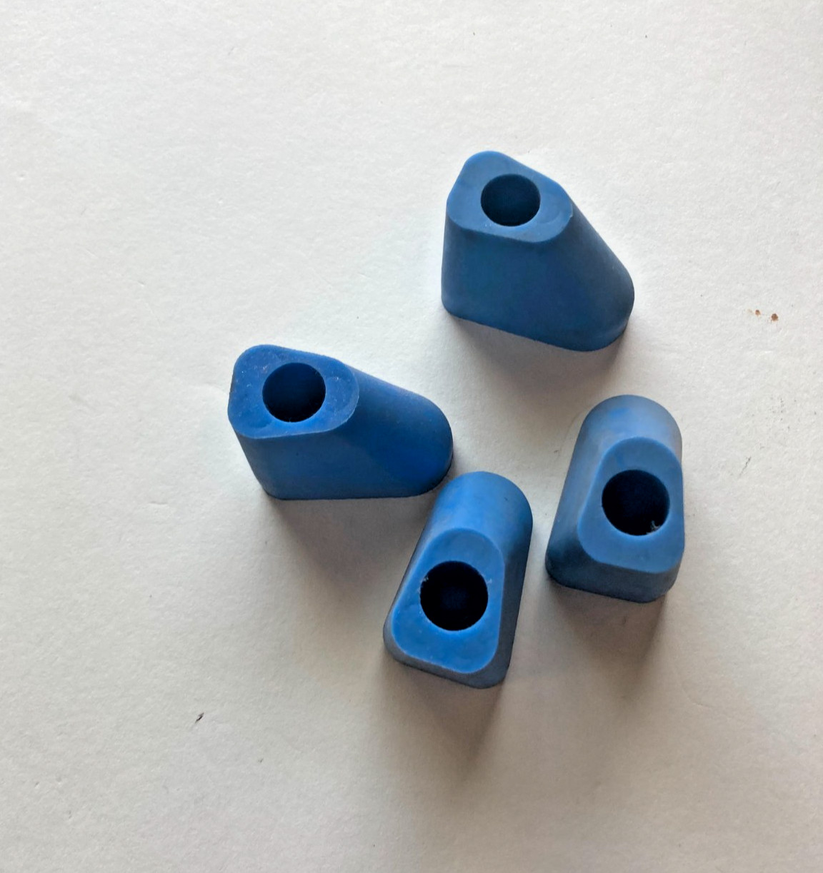 Lot Of 4 Silicone Protective Caps Orthopedic Instrument
