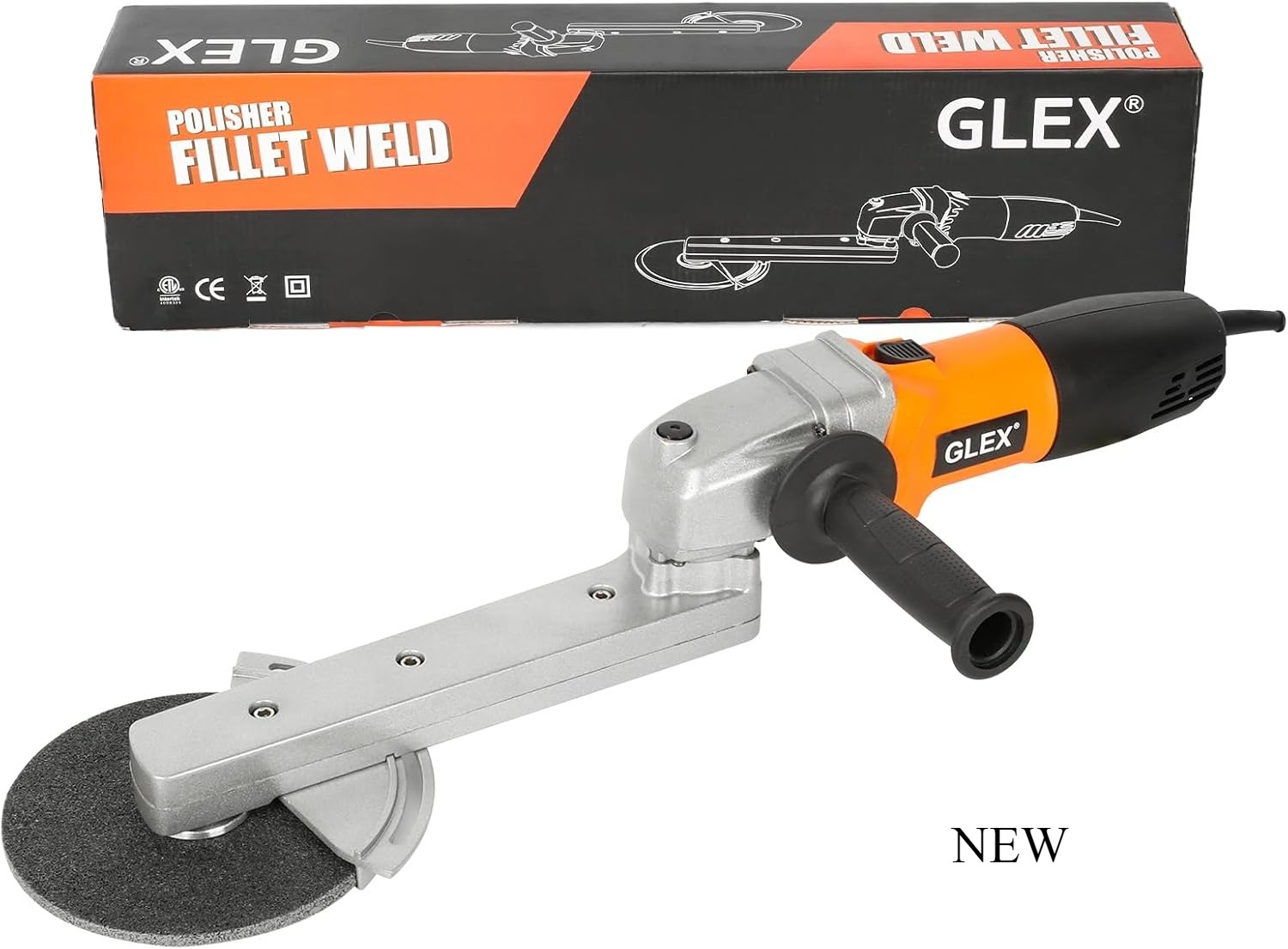 GLEX Angle Grinder Stand, Extended Arm, Stainless Steel, NEW