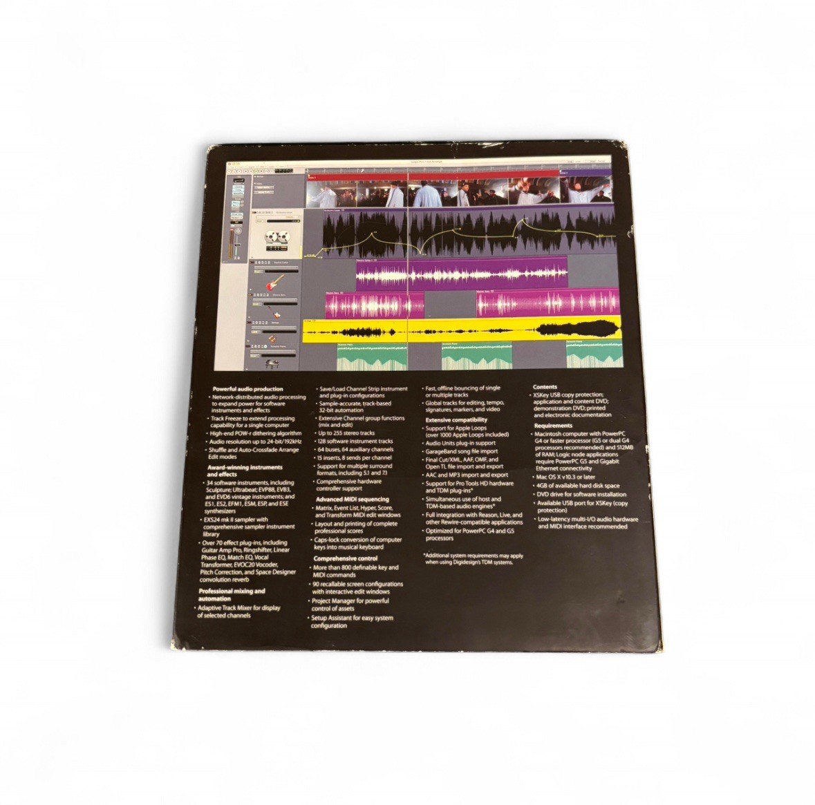Apple Logic Pro 7 Tools For Music Creation & Production Manual Set