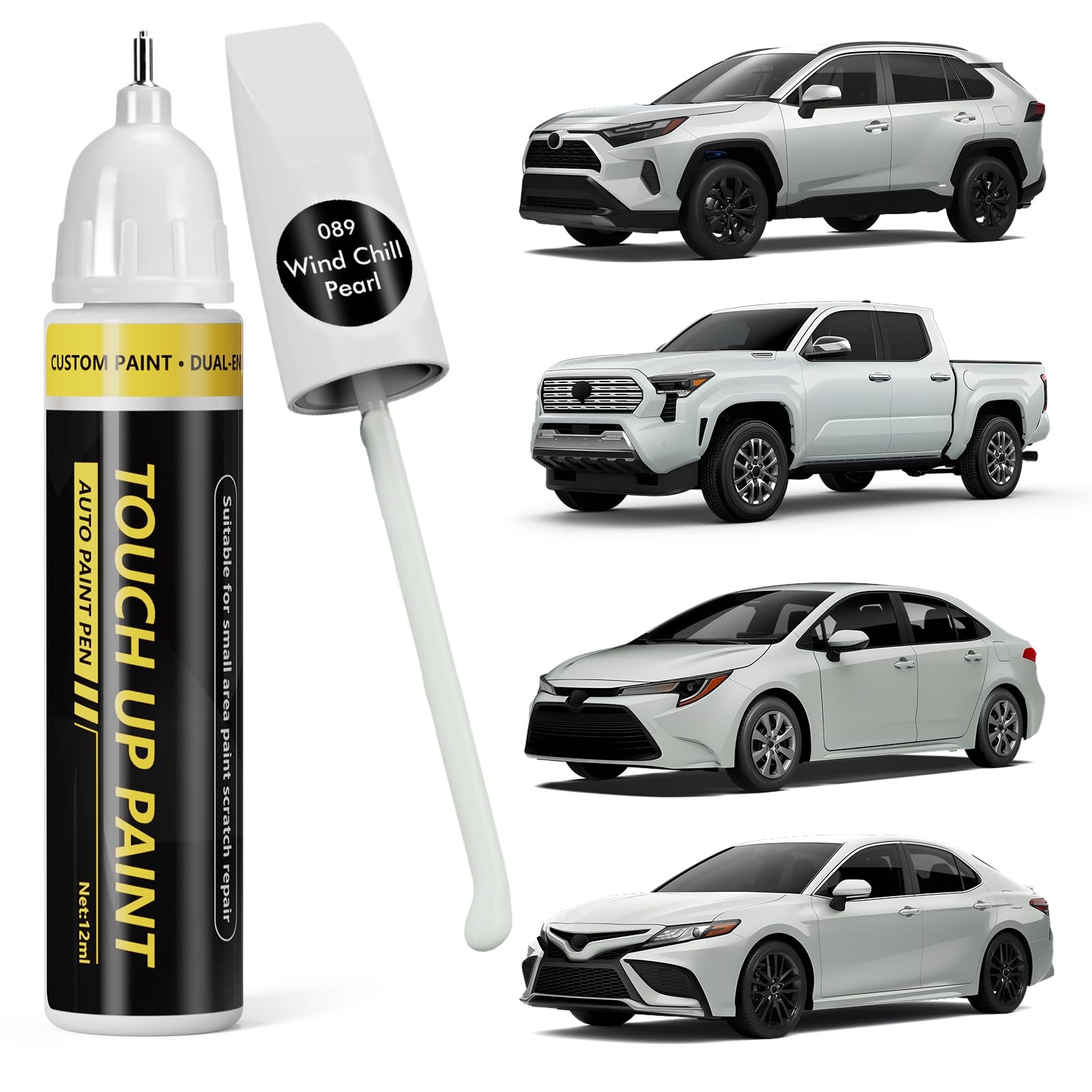 Touch Up Paint for Toyota  2in1 Scratch Repair Kit with Color Match