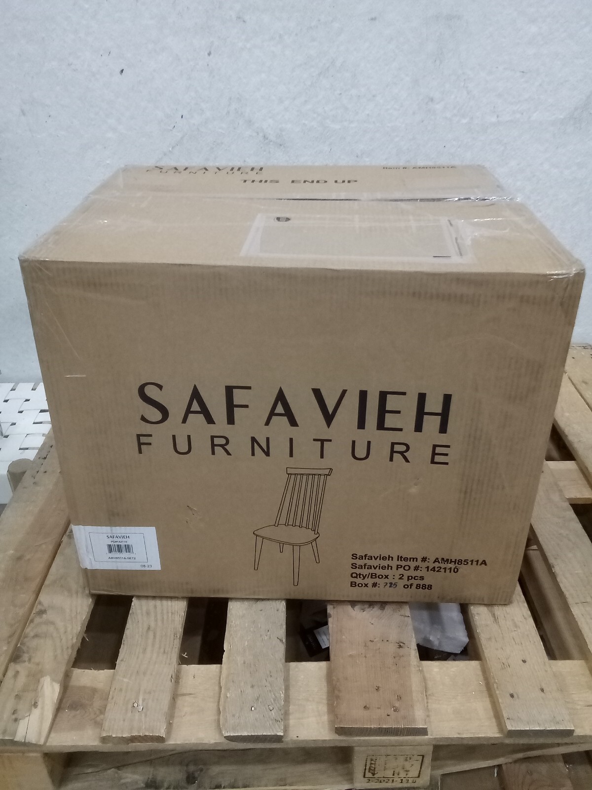 Safavieh BURRIS SIDE CHAIR, Reduced Price 2172724283 AMH8511A