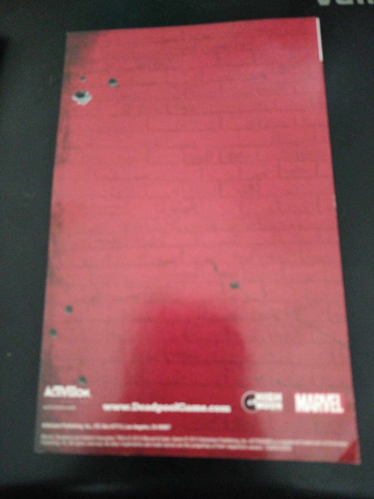 Deadpool Manual Book - Xbox 360 - Authentic Manual Only!
