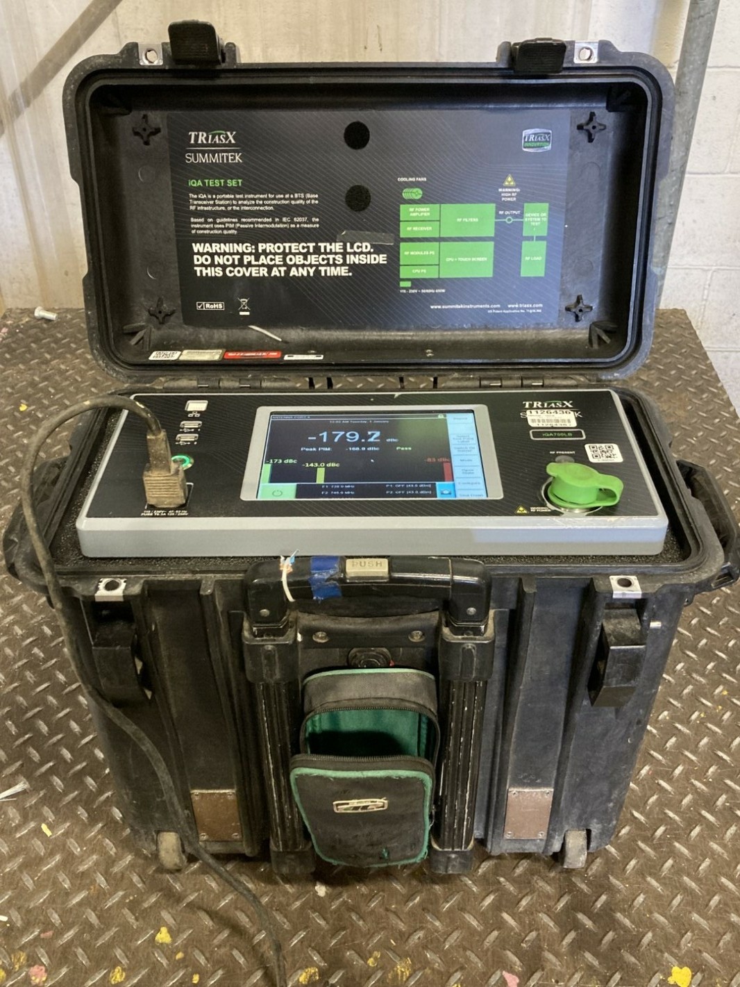 Triask Summitek IQA Series Passive Intermodulation Test Set for RF Infrastructur