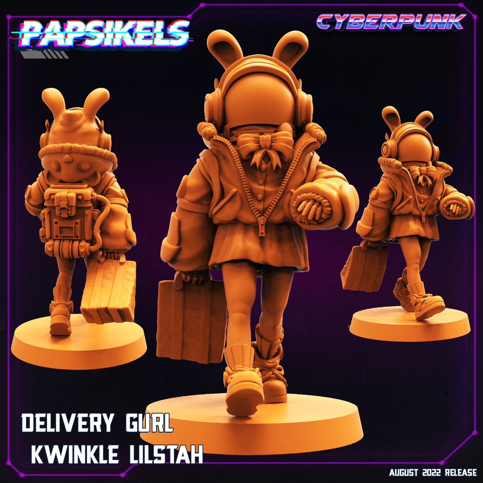Delivery Gurl Kwinkle Lilstah | DnD Miniatures | Tabletop Gaming| Tabletop