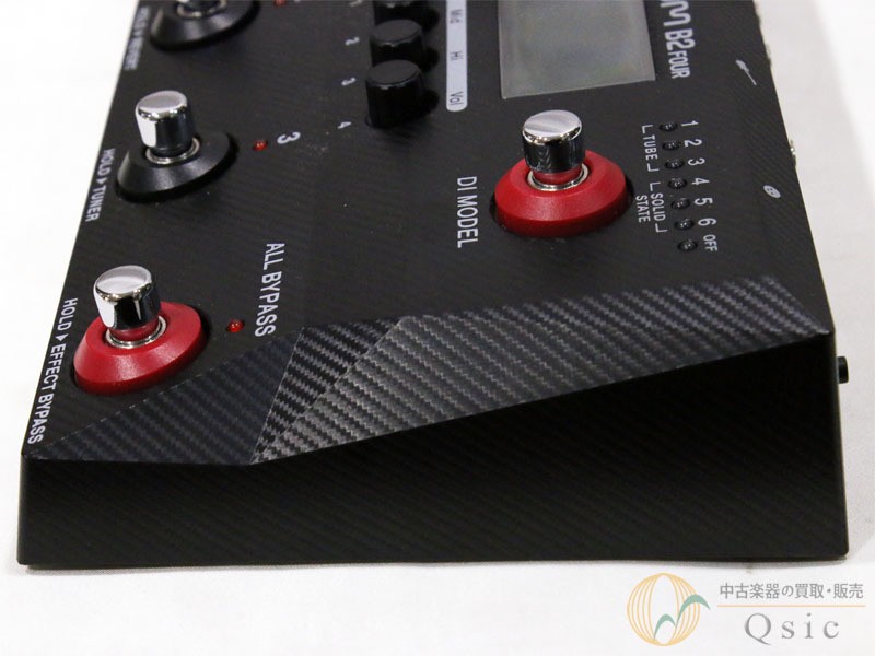 Zoom B2 Four Multi-Effects Guitar Pedal 11 Amp Models Used